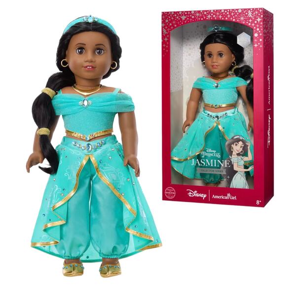 NEW American Girl Disney PRINCESS JASMINE DOLL Limited Edition Aladdin Movie - Picture 7 of 16